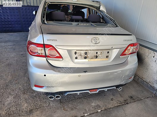 2008-2013 TOYOTA COROLLA ARKA STOP *** ORJİNAL ***