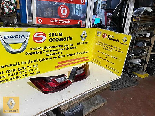 RENAULT MEGANE 4 ARKA STOP CIKMA ORJINAL VE DİĞER PARCALAR