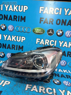 MERCEDES W204 MAKYAJLI KASA SOL ÖN FAR ÇIKMA ORİJİNAL TEMİZ