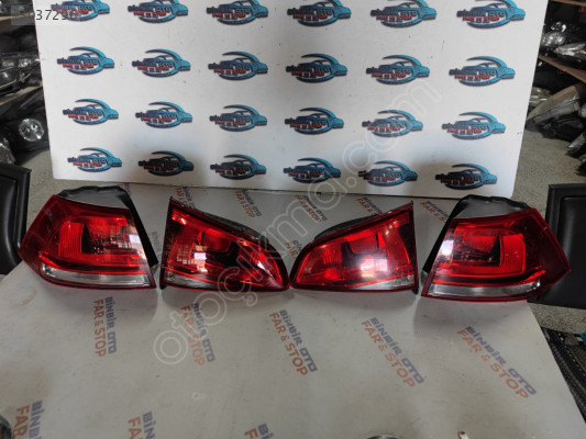 Golf 7 stop sağ sol iç dış orjinal binbir oto far stop