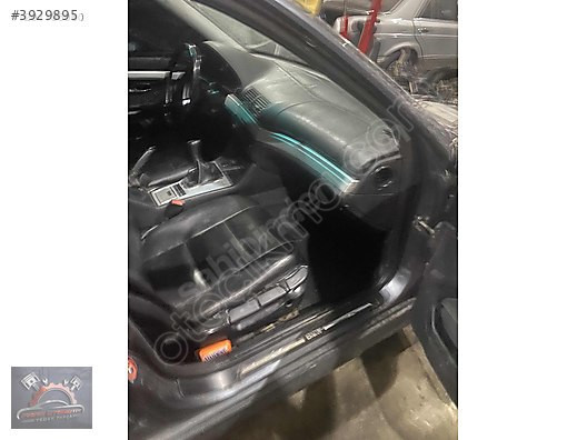 BMW 5-SERİSİ E39 ORJİNAL HATASIZ SİYAH DERİ KOLTUK TAKIM