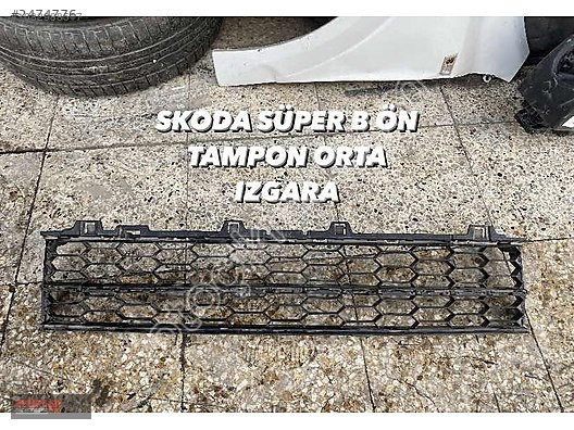 Orjinal Skoda Super B Ön Tampon Orta Izgara - Eyupcan Oto