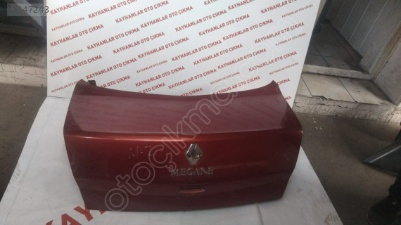 RENAULT MEGANE 2 KIRMIZI SEDAN BAGAJ KAPAK