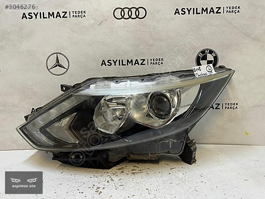 QASHQAİ SOL FAR ORJİNAL