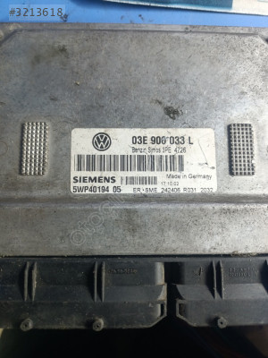 Volkswagen Polo 1.2 motor beyni 03E906033L