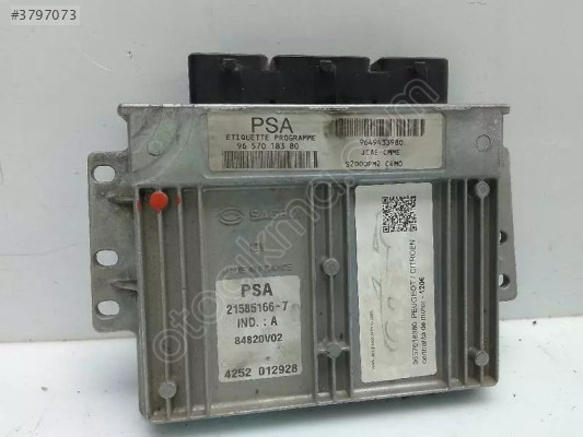 Citroen C2 C3 1.4 Motor Beyni / 21585170-8 A