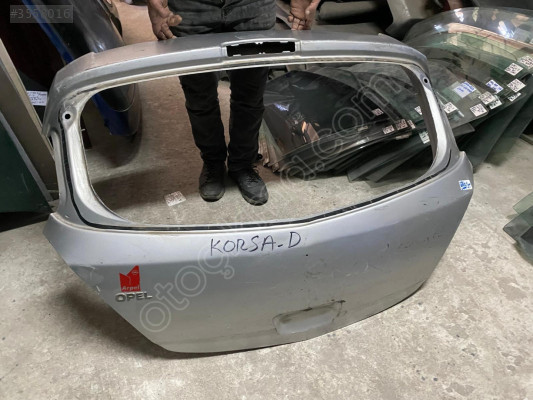 OPEL CORSA D BAGAJ KAPAĞI ORJİNAL ÇIKMA TEMİZ ÜRÜN