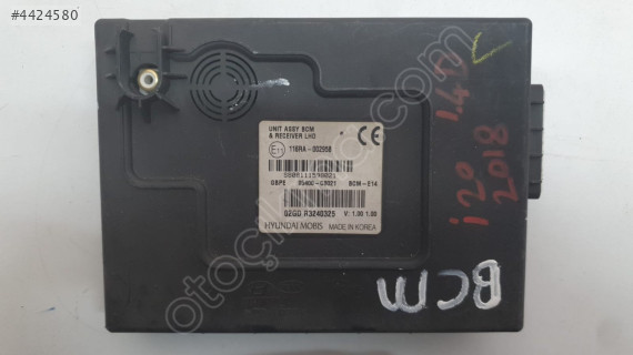 hyundai i20 2018 1.4 bcm beyni/modülü (son fiyat)