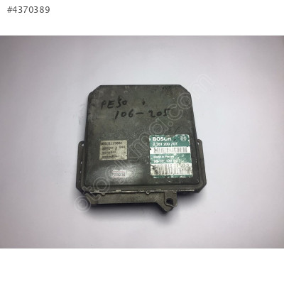Peugeot 106 Citroen AX 1.0 Motor Beyni 0261200707 9613113880