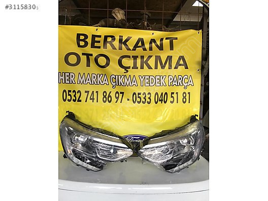 Renault magena4 sağ sol takım far sarı Söket takım orjinal