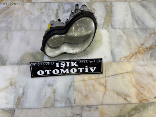 mercedes ckasa w203 sol far ayak tamirli çıkma  orjinal