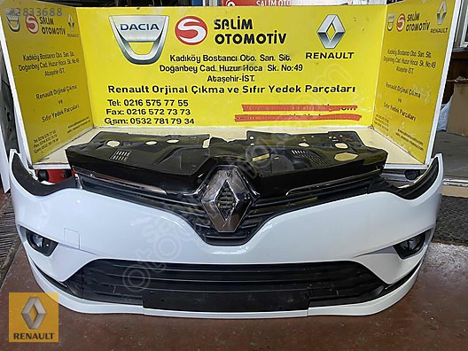 Renault Clio 4 İçin Sıfır Boyalı Ön Tampon ve Diğer Parça