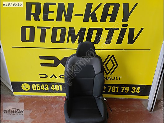 RENAULT CLİO 5 ŞOFÖR KOLTUĞU SÖKME KOMPLE ORJ RENKAY