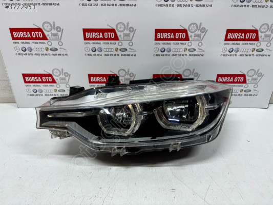 BMW F30 3 SERİ LCİ LED SOL FAR 7419633-02 SÖKME ORJINAL