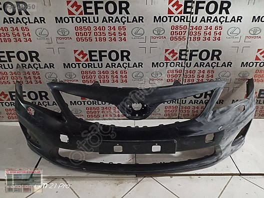 TOYOTA COROLLA ÖN TAMPON ÇIKMA ORİJİNAL PARÇA 2010-2012