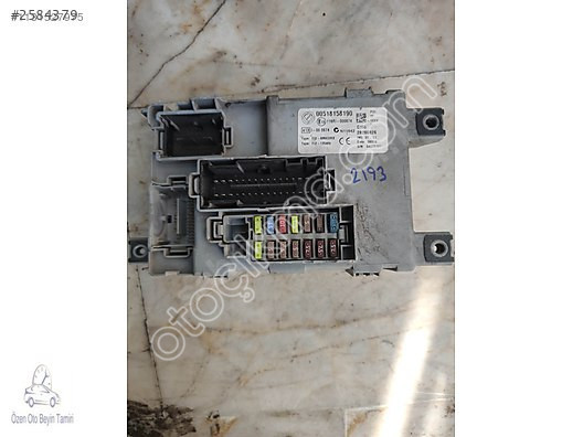 Fiat Doblo Body Beyni Merkezi Kontrol Ünitesi 00518158190