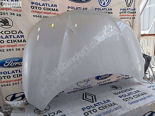 Nissan Qashqai motor kaputu orijinal 2013-2017 beyaz göçük hasar