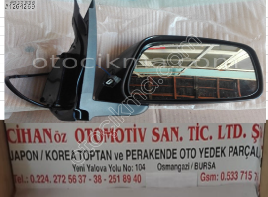 NISSAN NAVARA KATLANIR ELEKTRİKLİ SAĞ AYNA 2006...