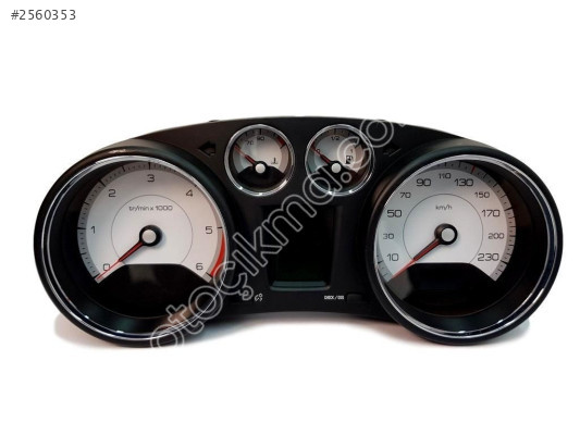 Peugeot 308 Km Saati Gösterge Paneli Kadran 9665107680