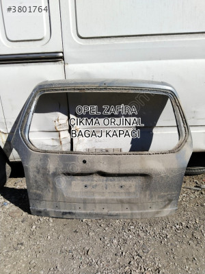 Orjinal Çıkma Opel Zafira Bagaj Kapağı