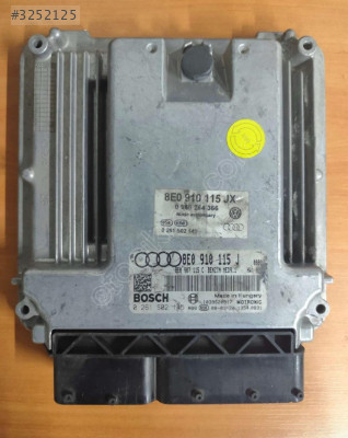 8E0910115J  / 0261S02145 MED9.1 AUDİ A4 MOTOR BEYNİ (BRC)