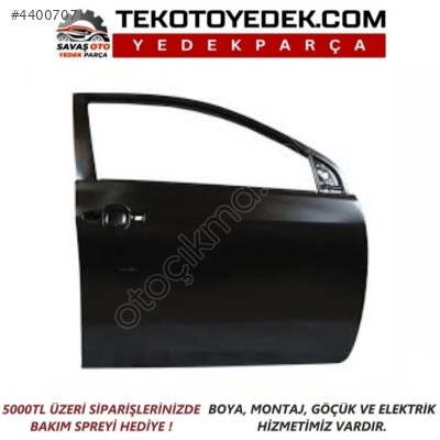 TOYOTA COROLLA ÖN KAPI SAĞ SOL 2008 2009 2010 2011 2012 KAMPANYA