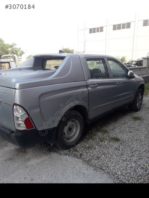 SsangYoung Action sport pikap sol sağ ön arka kapıları dolu