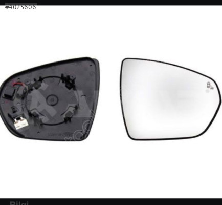 citroen c5 aircross dikiz  ayna camı sol 16 180 481 80