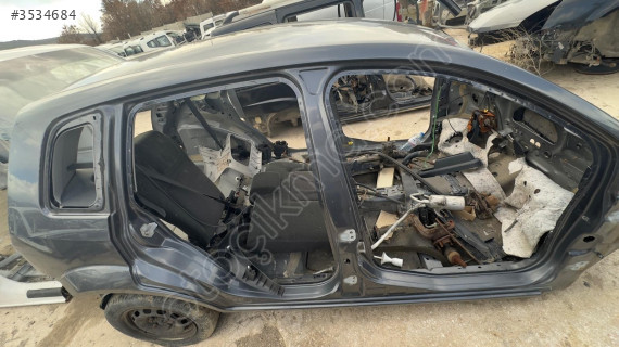 FORD FİESTA KESME TAVAN KOMPLE ARKA