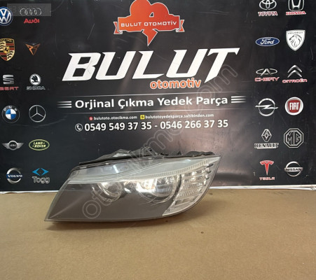 Bmw 3 Serisi e90 Sol Ön Far Merceksiz Parça İlanı