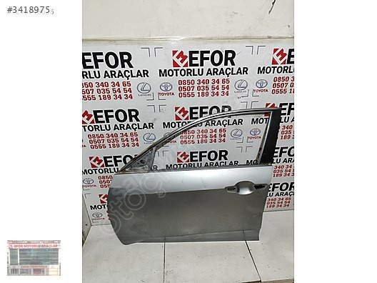 HONDA CİVİC FC5 ORJİNAL ÇIKMA SOL ÖN KAPI 16-21