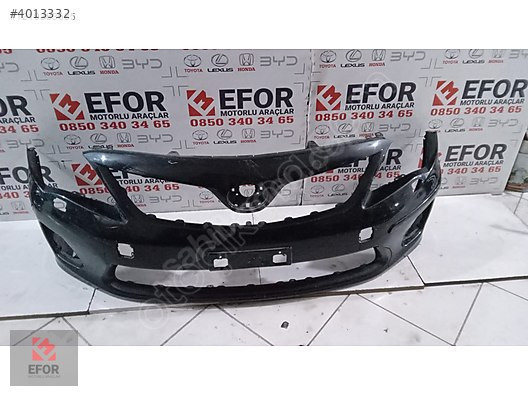 TOYOTA COROLLA ÖN TAMPON ORJİNAL ÇIKMA YEDEK PARÇA 10-12