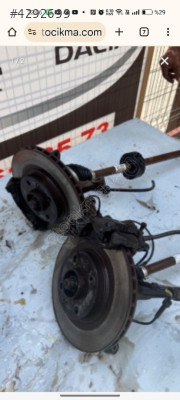 Renault symbol amortisör teker denge taşıyıcı