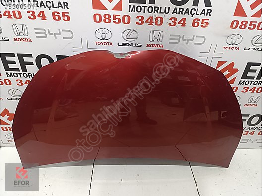 TOYOTA YARİS MOTOR KAPUTU ÇIKMA ORİJİNAL PARÇA 2012-2018