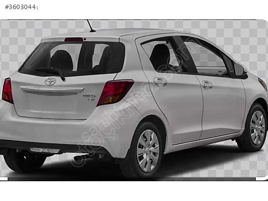 TOYOTA YARIS ARKA BAGAJ CAMI SIFIR İTHAL