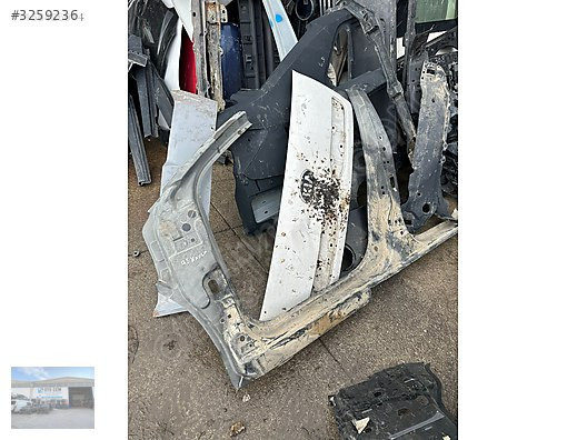 OTO CEMDEN ÇIKMA RENAULT MEGANE2 SOL ÖN DİREK VE MARŞPİYEL