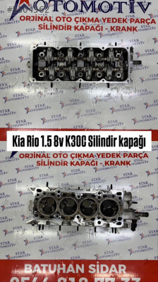 Kia Rio 1.5 8v Silindir kapağı