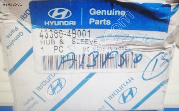 HYUNDAI H100 3. VE 4. VİTES GÖBEK VE GÖMLEK
