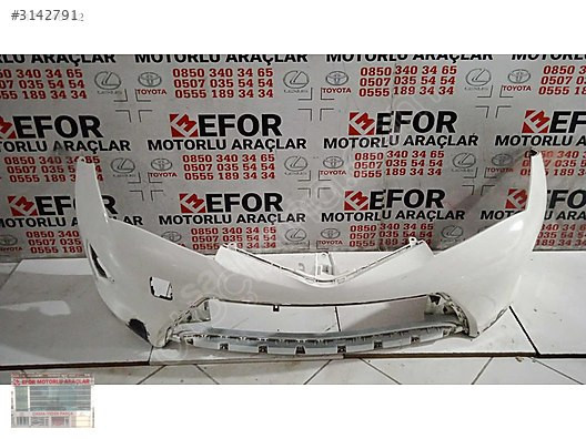 TOYOTA AURİS ÖN TAMPON ÇIKMA ORJİNAL YEDEK PARÇA 13-15
