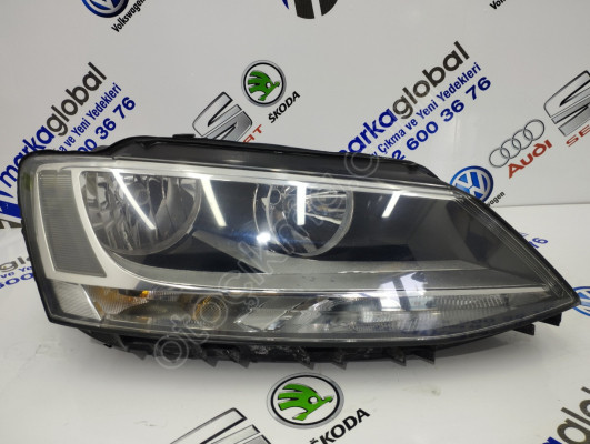 Hella Volkswagen Jetta 2011-2017 Sağ Far Orjınal Çıkma