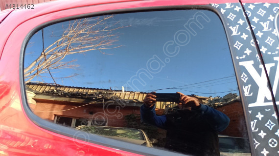 peugoet 206 sağ arka kapı camı