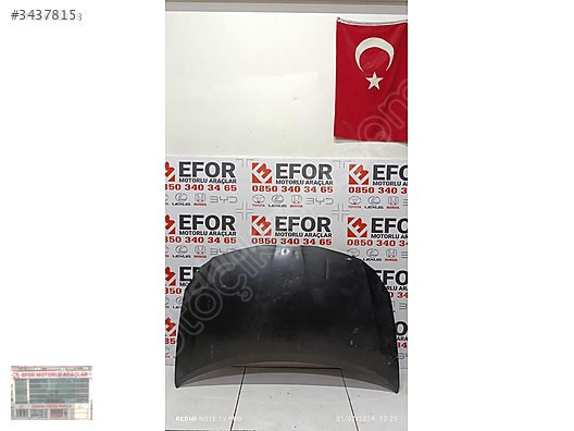 TOYOTA COROLLA MOTOR KAPUTU ÇIKMA ORJİNAL YEDEK PARÇA 10-12