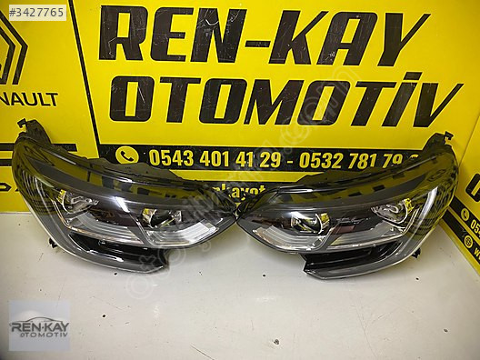 RENAULT MEGAN 4 TOUCH SAĞ SOL FAR ORJ ÇIKMA RENKAY OTO KOCAELİ