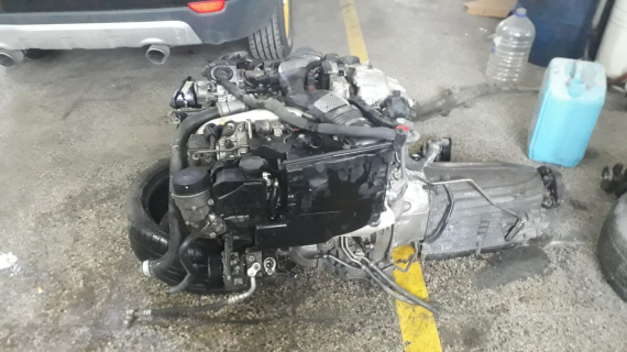 MERCEDES CLS W221 KASA 642 ORJİNAL ÇIKMA KOMPLE MOTOR VE ŞANZIMAN