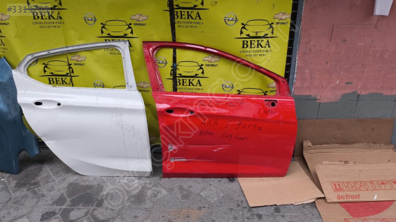 OPEL ASTRA K SAĞ ÖN KAPI KIRMIZI ÇIKMA ORJİNAL YEDEK PARÇA