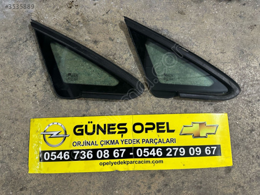 OPEL ASTRA J SAĞ ÖN KELEBEK CAMI ÇIKMA ORJİNAL GM