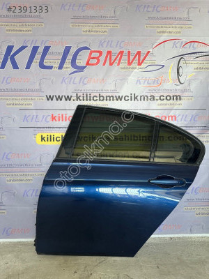 Bmw F30 Çıkma Kapı Sol Arka Mavi C10
