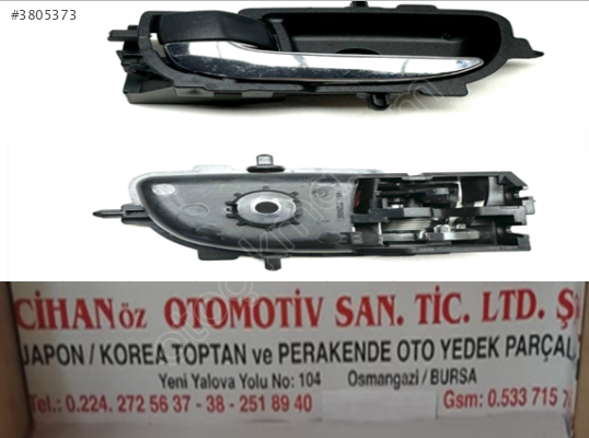 TOYOTA -COROLLA-YARİS KAPI KOLU İÇ SOL-SAĞ 2014-2018 69205-OD271