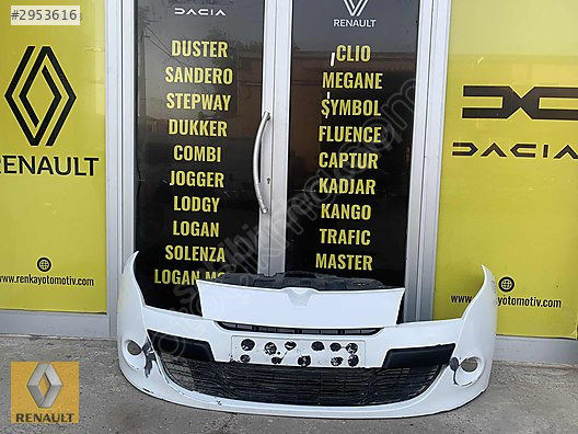 RENAULT MEGAN 3 ÖN TAMPON 2010-12 ÇIKMA ORJİNAL PARÇA RENKAY OTO