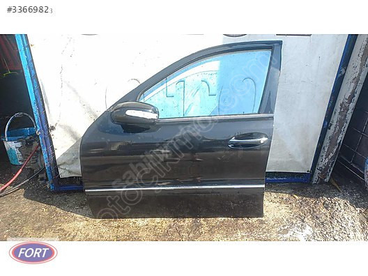 Mercedes E Kasa W211 Sol Ön Kapı Siyah Orijinal Hatasız